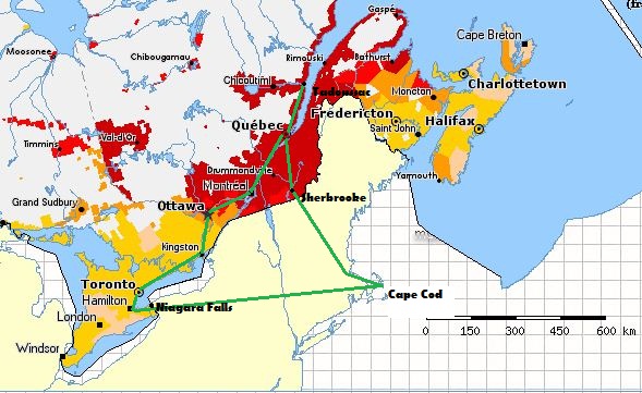 Répartition linguistique QC-Ontario