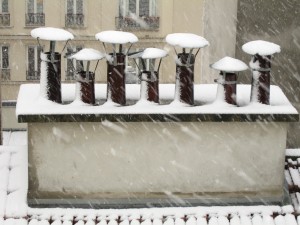 Paris sous la neige
